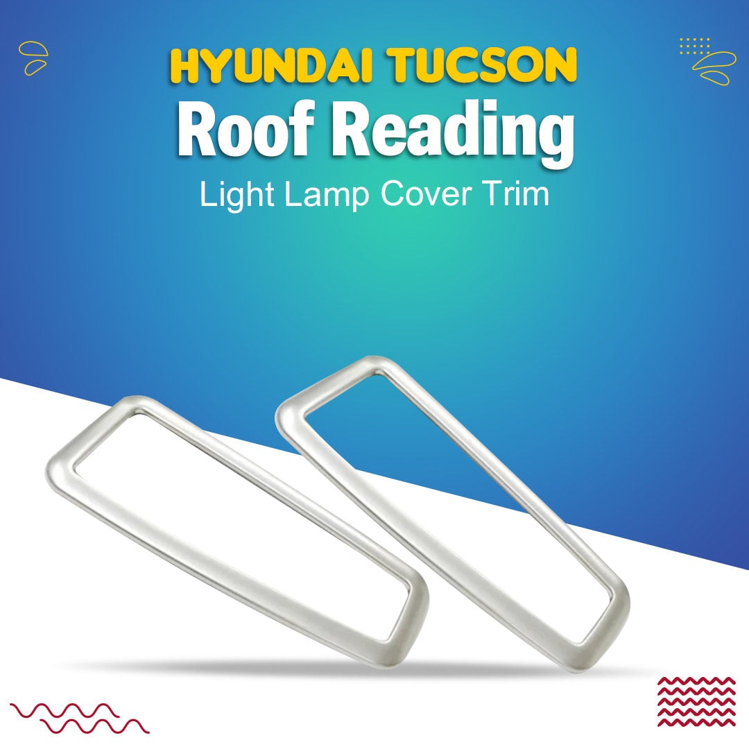 Hyundai Tucson Roof Light Trim - Chrome - 2020 - 2021