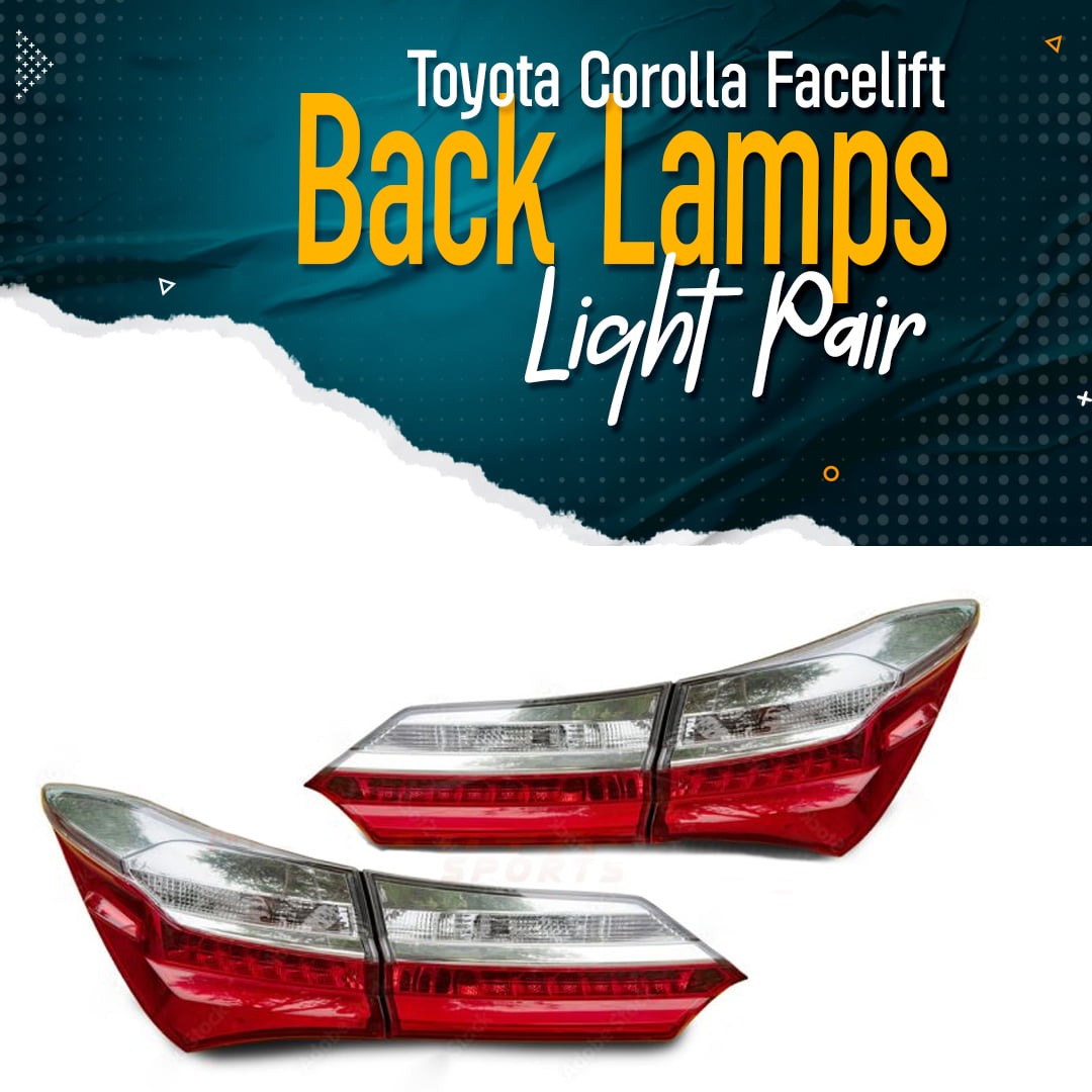 Toyota Corolla Back Lava Light with Slow indicator Model2017-2020