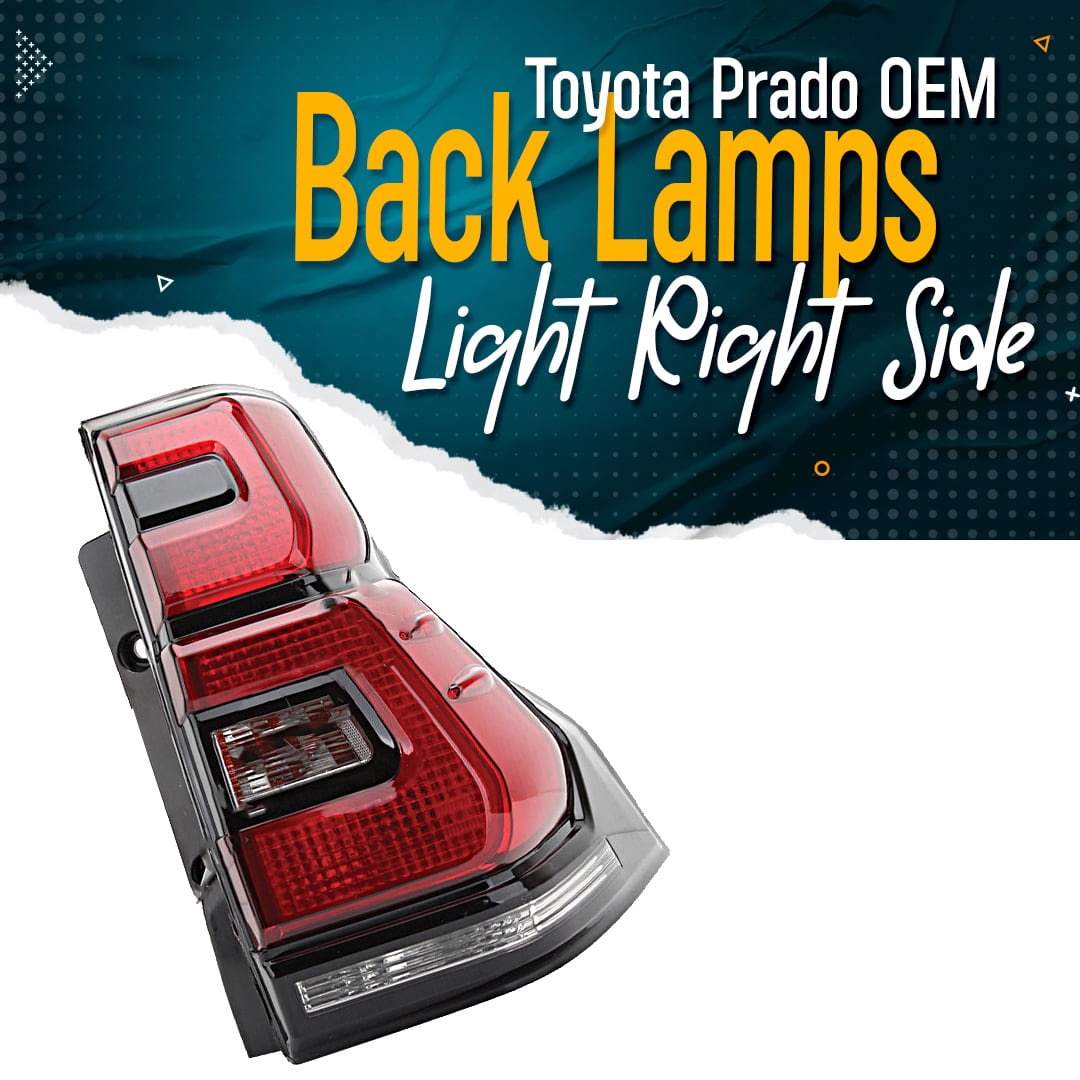 Toyota Prado Lava Tail Light Lamps - 2009 - 2021