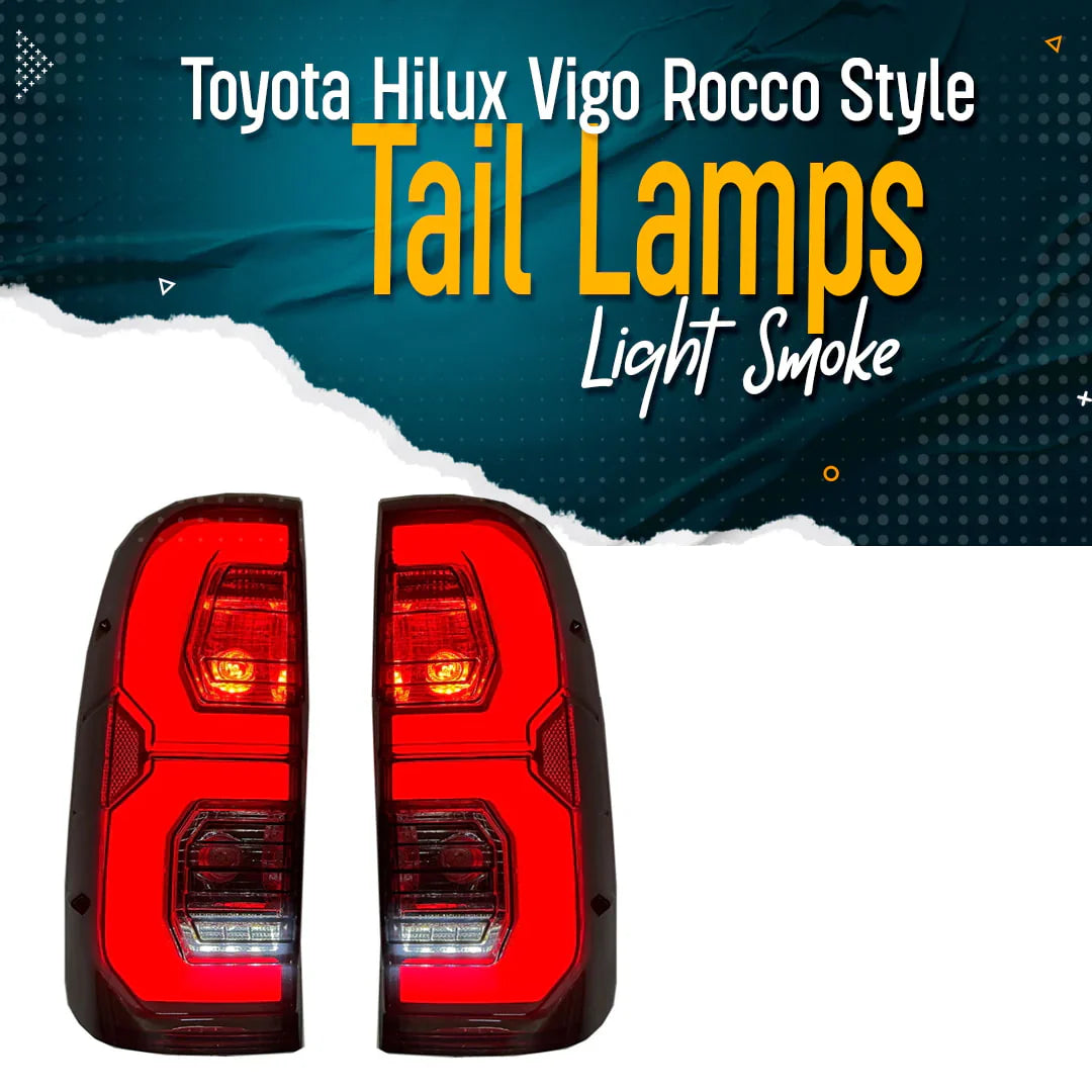Toyota Hilux Vigo Red Tail Lamps Rocco Style