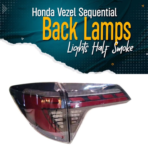 Honda Vezel LED Smoke Taillights For 2013 - 2020 | Honda Vezel Backlights