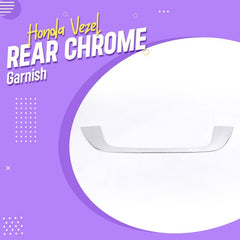 Honda Vezel Trunk Chrome U Trim