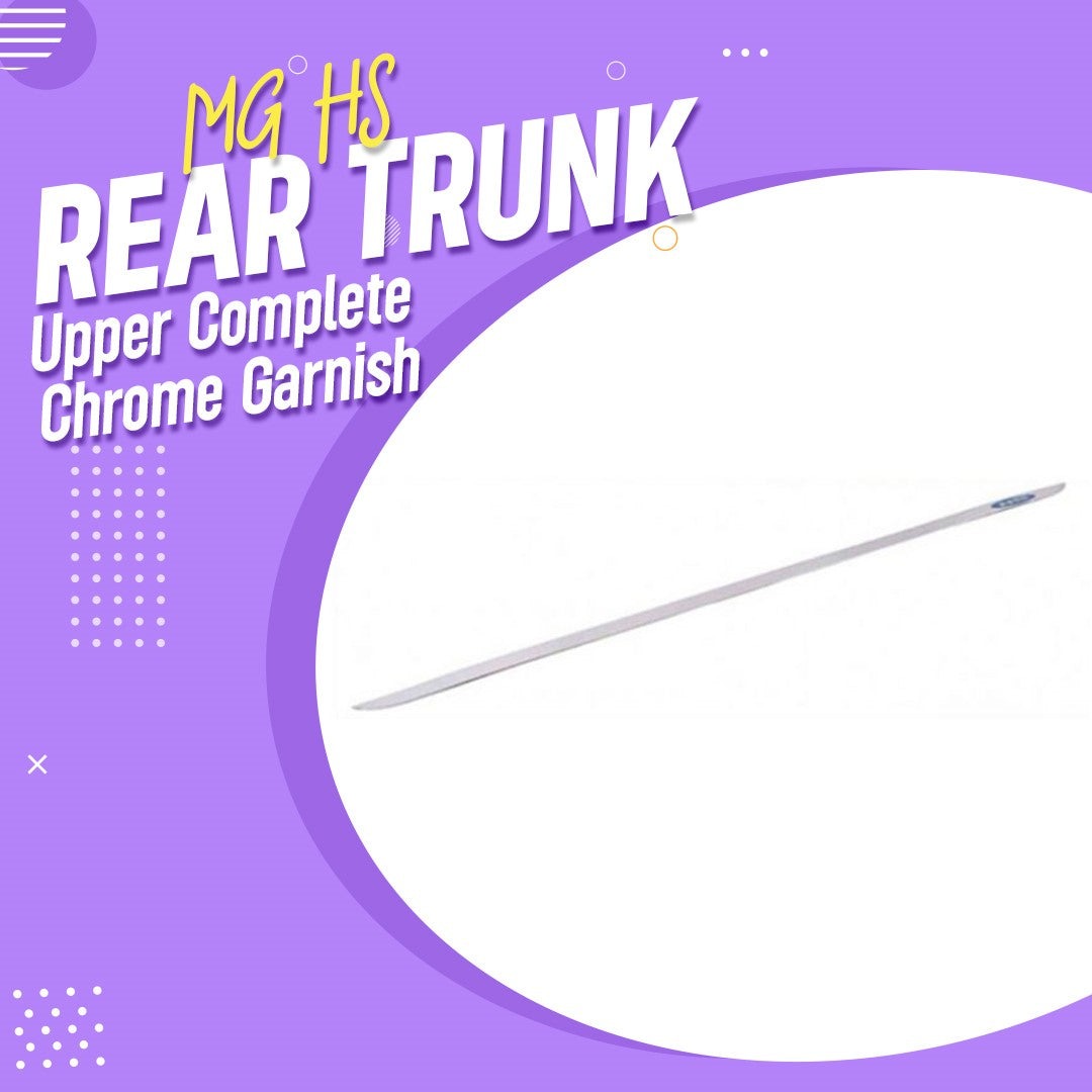 MG HS Rear Trunk Middle Chrome Trim For 2020 2021