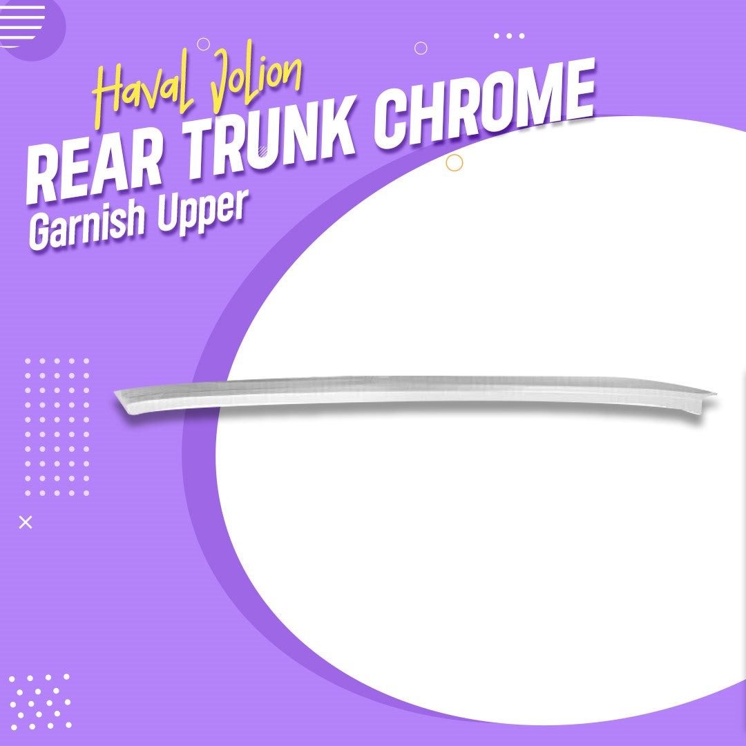 Haval Jolion Lower Trunk Chrome Garnish Trim For 2021 2022