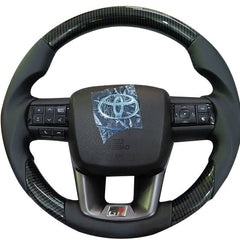 Toyota Hilux Revo Carbon Fiber Steering Wheel For Model 2016-2021