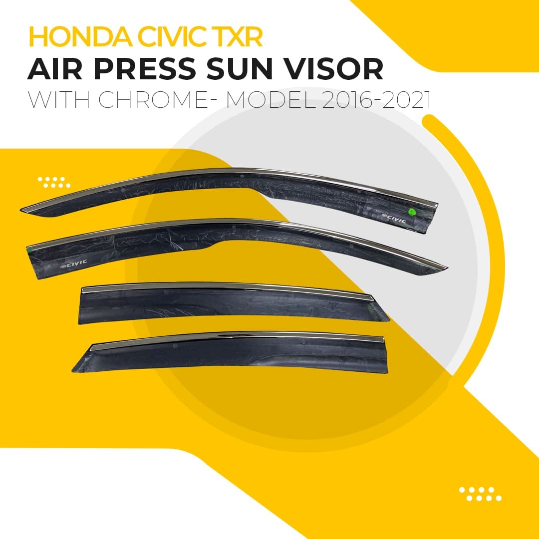 Civic X TXR Air Press With Chrome 2016 - 2021