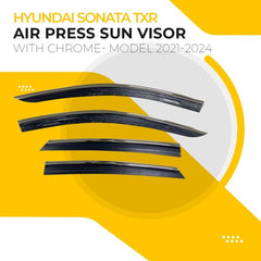Hyundai Sonata TXR Air Press / Air Visor with Chrome For 2021 2022