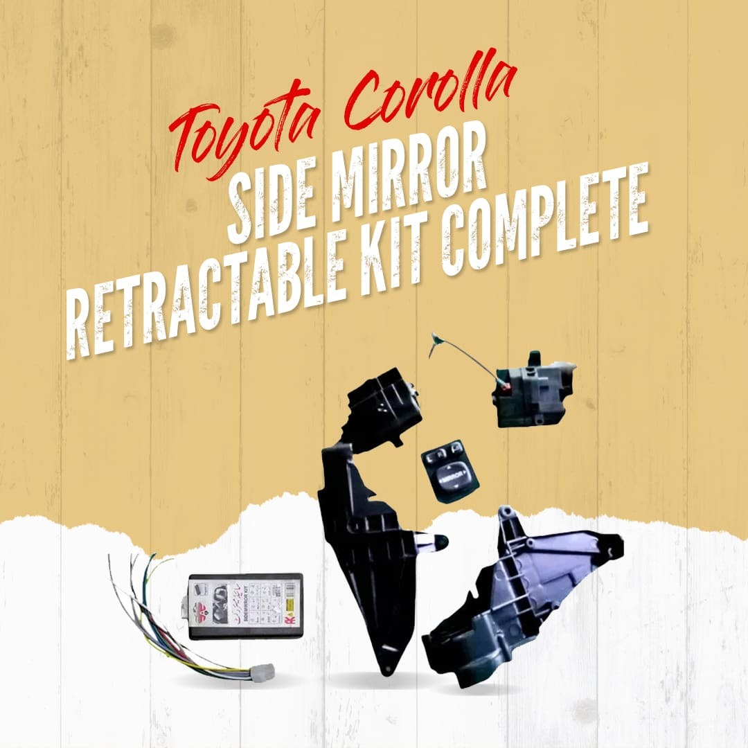 Toyota Corolla Auto Retractable Mirror Motors With Mirror Closing Kit For 2014 - 2021