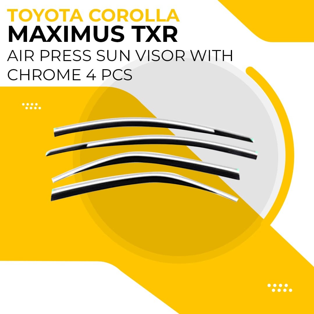 Toyota Corolla TXR Air Press / Sun Visor With Chrome 2012-2014