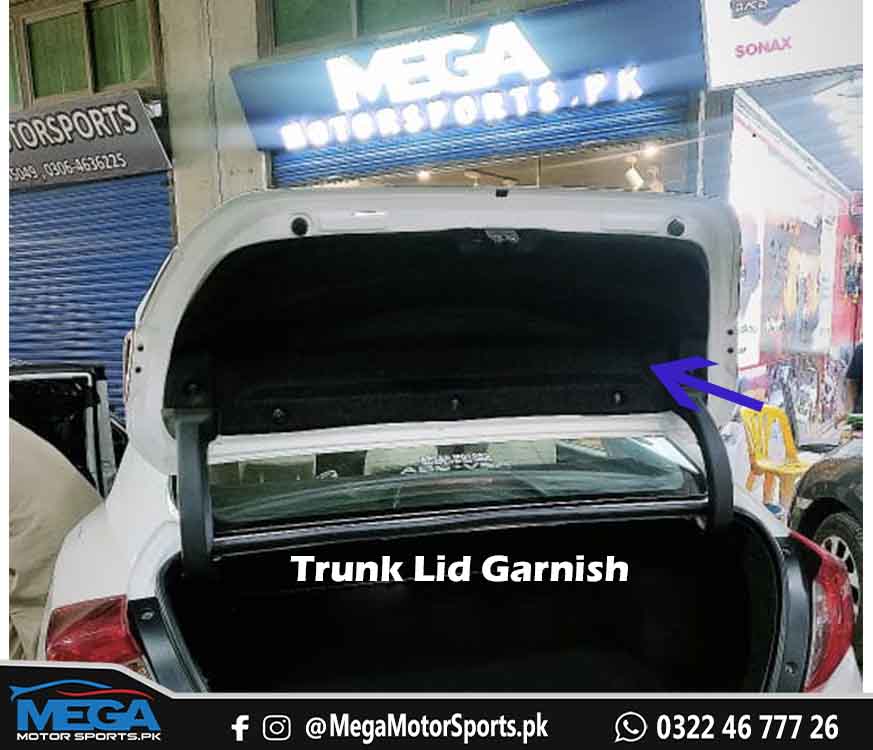 Honda Civic X Trunk Lid Garnish For Models 2016 - 2021