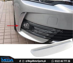 Toyota Corolla Front Bumper Fog Lamp Chrome Trim Model 2017-2020