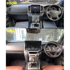 Toyota Land Cruiser Interior Panel Conversion Kit 2008 To 2018 With FJ300 Steering Wheel