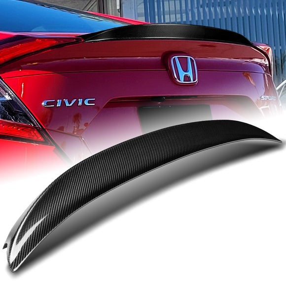 Honda Civic 2022+ Trunk Slim Lip Spoiler ABS Plastic