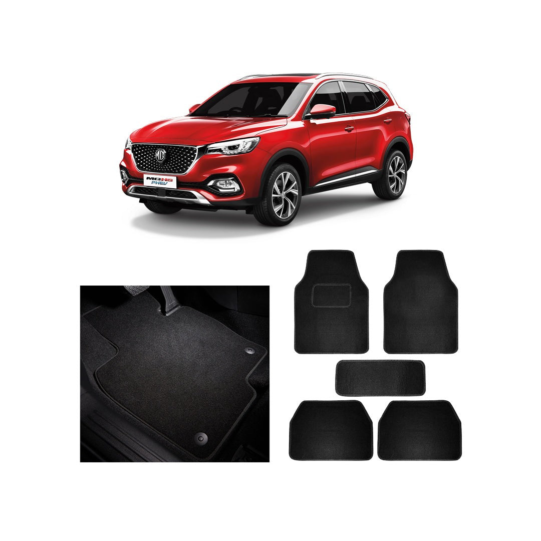 MG HS Velvet Twist Fiber Floor Mats For 2020 2021