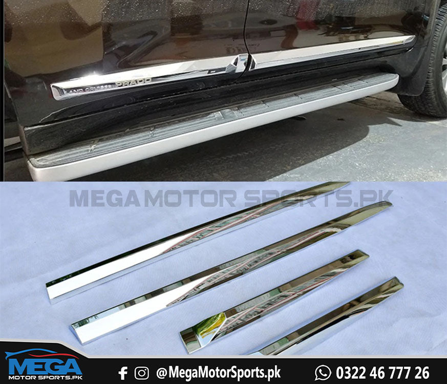 Toyota Prado Door Moulding Full Chrome 2009-2020