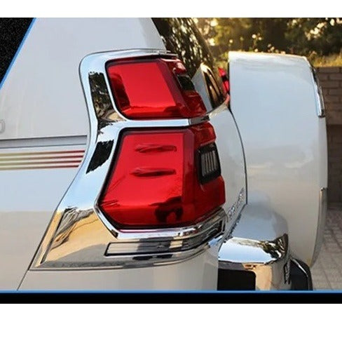 Toyota Prado Back lights Chrome Trims 2pc - Model 2009-2020