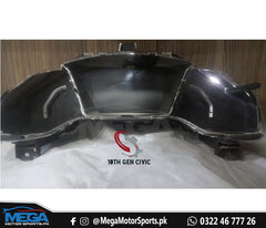 Honda Civic OEM Blue Cluster / Meter For 2016 to 2021