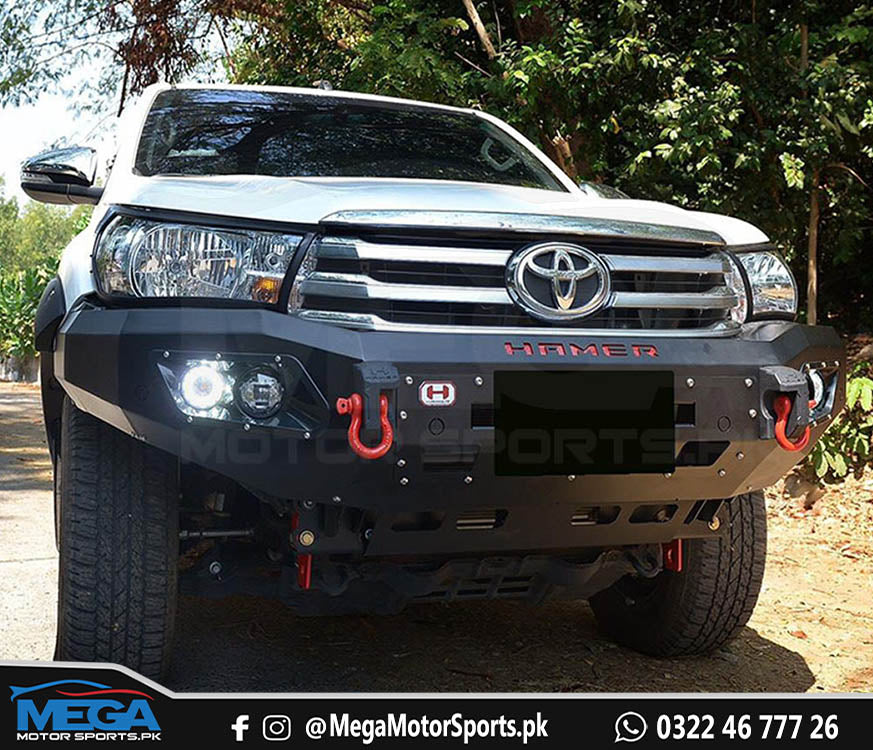 Toyota Hilux Revo Hamer Front Bull Bar Version 3