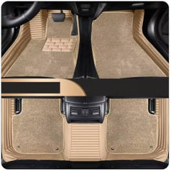 Audi A6 9D Floor Mats Beige With Beige Grass For Models 2014 2018 2016 2017 2018 2019