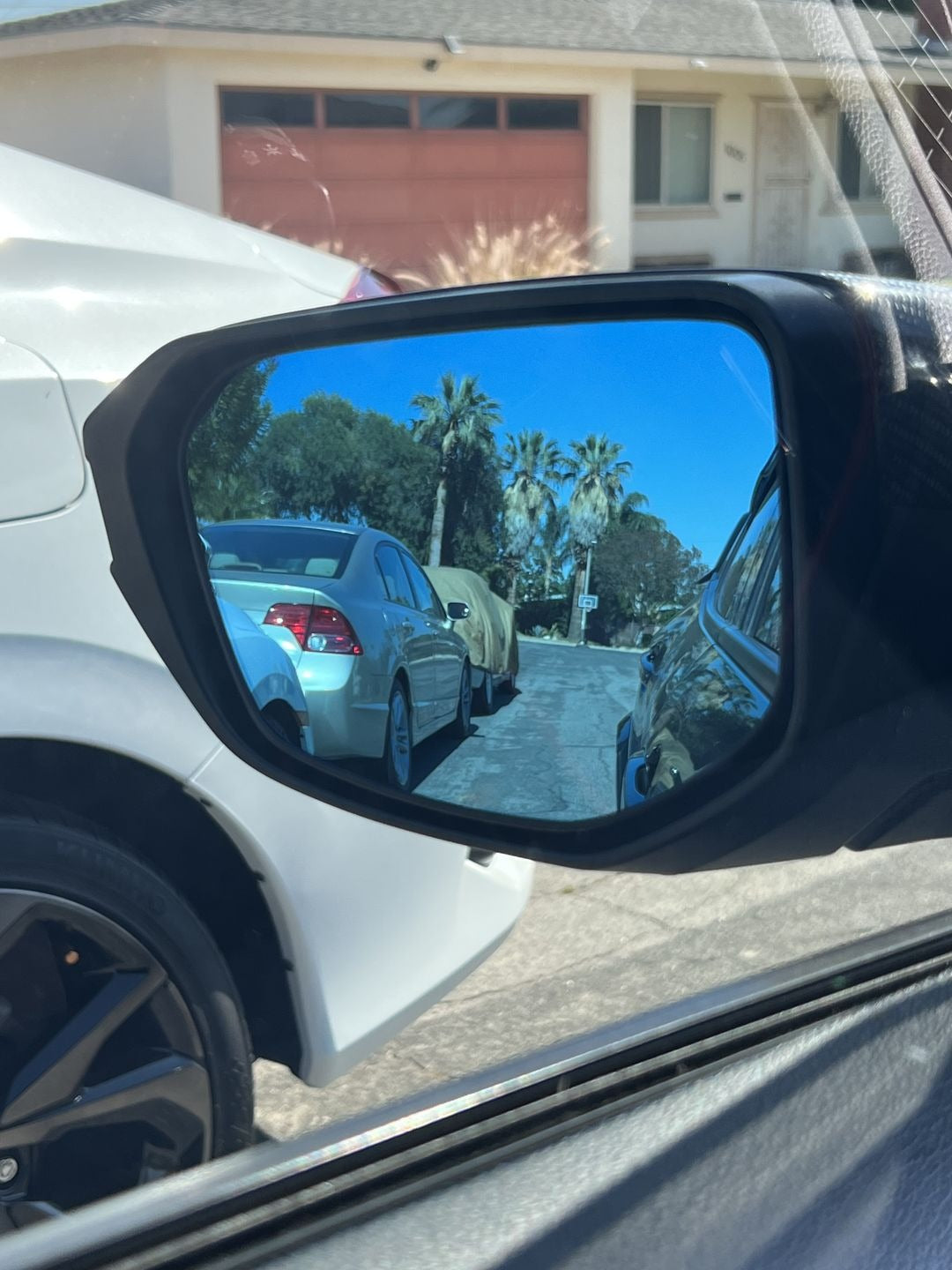 Civic LED Blue Side Mirrors Wide Angle 2022+