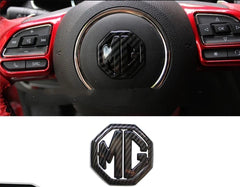 MG HS Carbon Fiber Steering Logo For 2020 2021