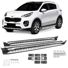 KIA Sportage Dotted Style Side Steps For 2020 2021
