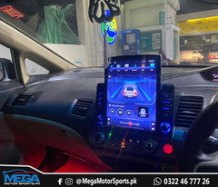 Honda Civic Reborn Tesla Style Lcd For 2006 - 2011