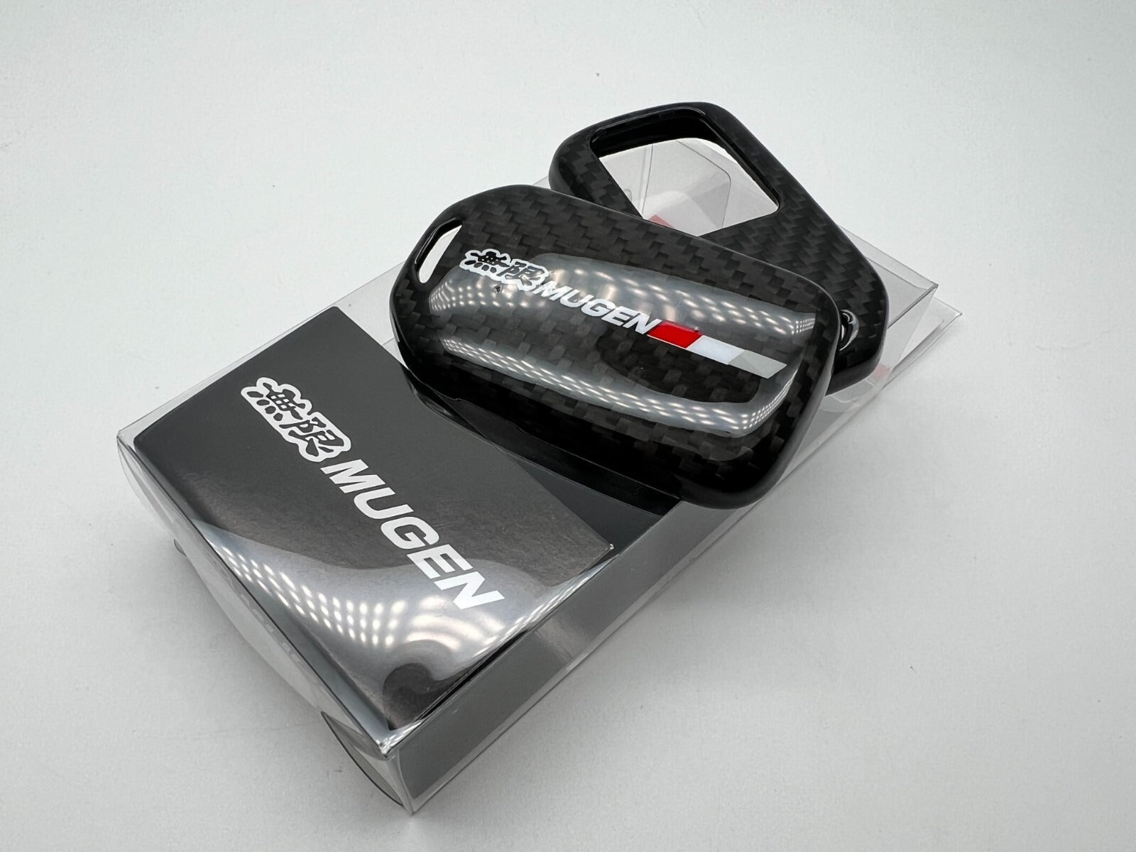 Honda Civic X Mugen Carbon Fiber Key Fob For 2016 2017 2018 2019 2020 2021