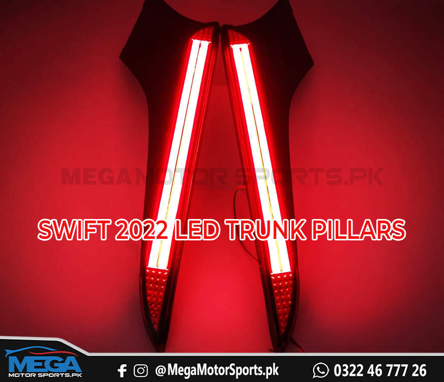 Suzuki Swift 2022 LED Trunk Pillars For 2022 2023