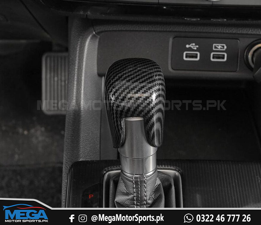 Honda Civic 2022 Carbon Fiber Gear Knob Full Trim For Civic 11th Generation 2022 2023
