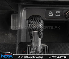 Honda Civic 2022 Carbon Fiber Gear Knob Full Trim For Civic 11th Generation 2022 2023