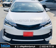 Toyota Corolla TRD Grill V1 - Glossy Black For Model 2018 - 2023