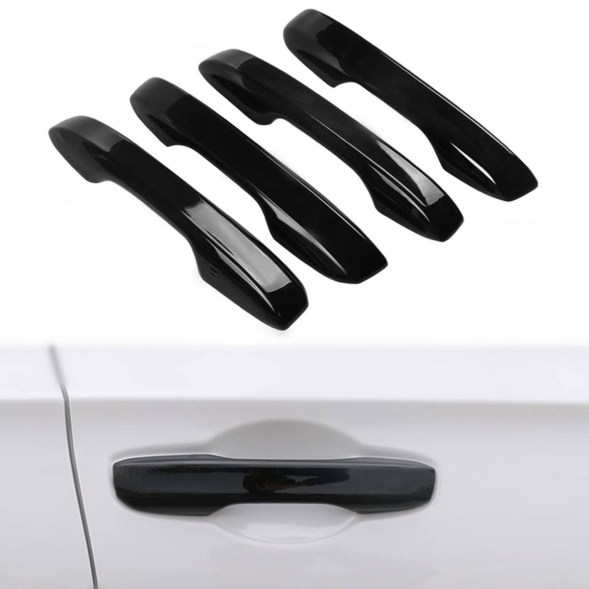 Honda Civic 2022 Glossy Black Door Handle Covers For 11th Generation 2022 2023