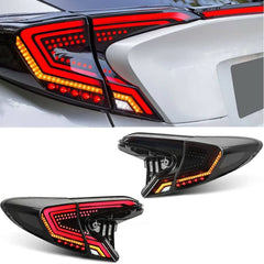 Toyota CHR LED Sequential Tail Lamps / Tailights - Smoke