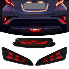 Toyota CHR Rear Bumper LED Tail Light / LED Brake Light For CHR