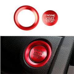 Honda Civic Push Start Red Ring Trim