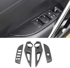 Toyota Corolla Power Window Carbon Fiber Trims 2014 - 2023