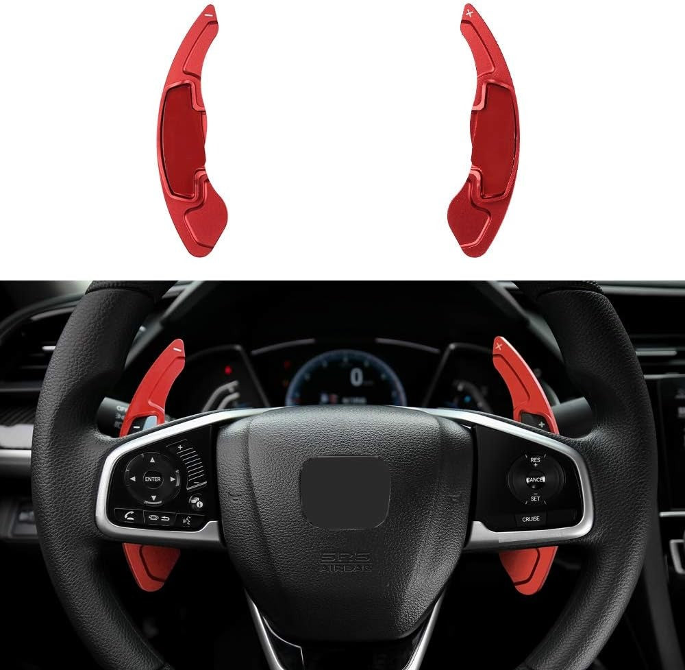 Honda Civic Carbon Fiber Paddle Shifter Extension For 11th Generation 2022 2023 2024