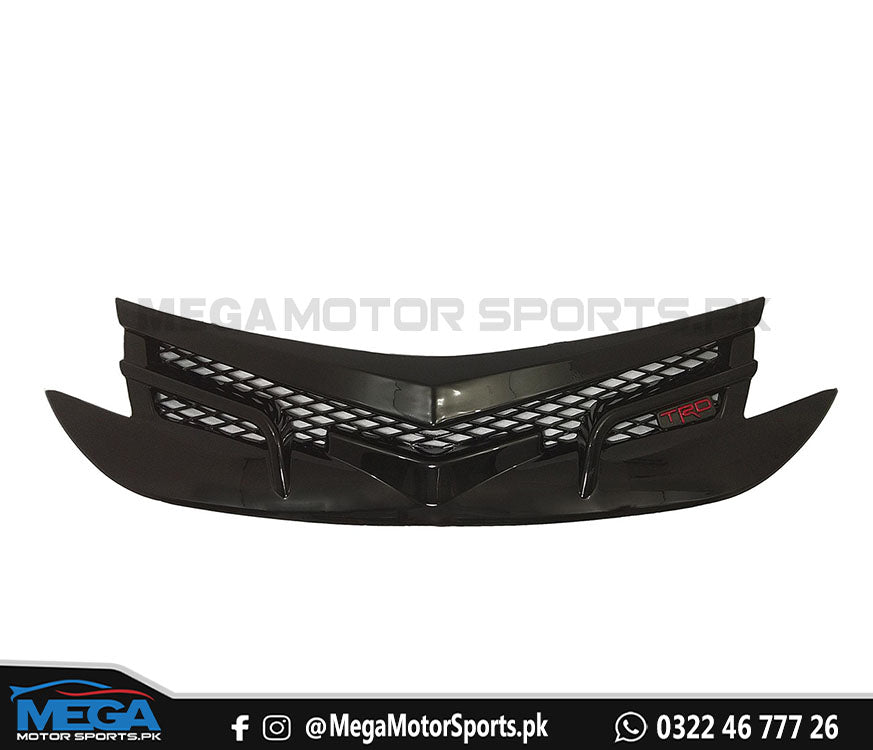 Toyota Corolla TRD Grill V1 - Glossy Black For Model 2018 - 2023