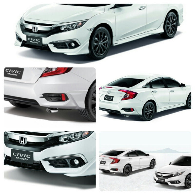 Honda Civic X Facelift Bumper 2020 Modulo BodyKit 6 Pcs