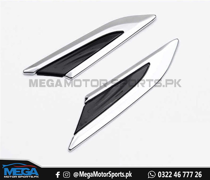 Honda Civic X  Fender Chrome Trim - Model 2016-2020