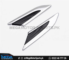 Honda Civic X  Fender Chrome Trim - Model 2016-2020