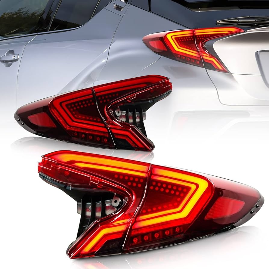 Toyota CHR LED Sequential Tail Lamps / Taillights - RED