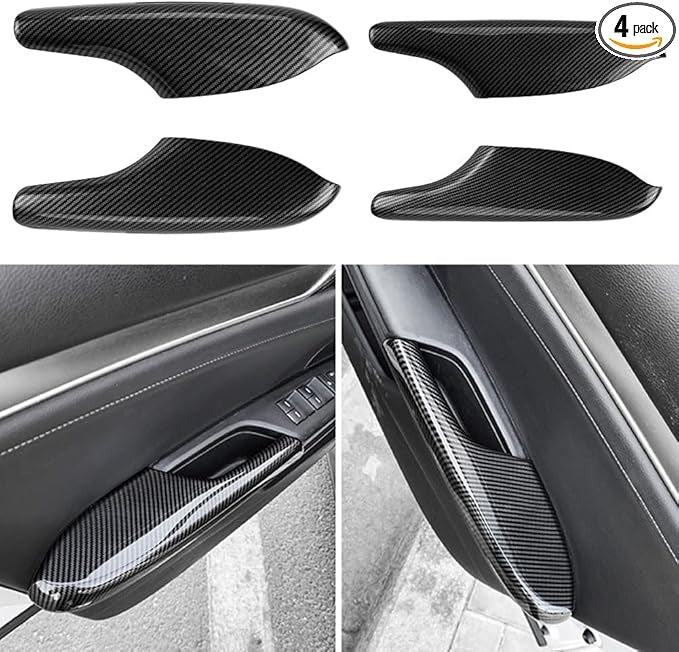 Honda Civic 2022 Carbon Fiber Door Arm Rest Cover Trims For 11th Generation  2022 2023