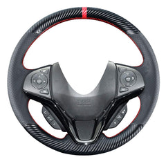 City Carbon Fiber Steering Leather Cover OEM Fitment For 2021 2022 2023