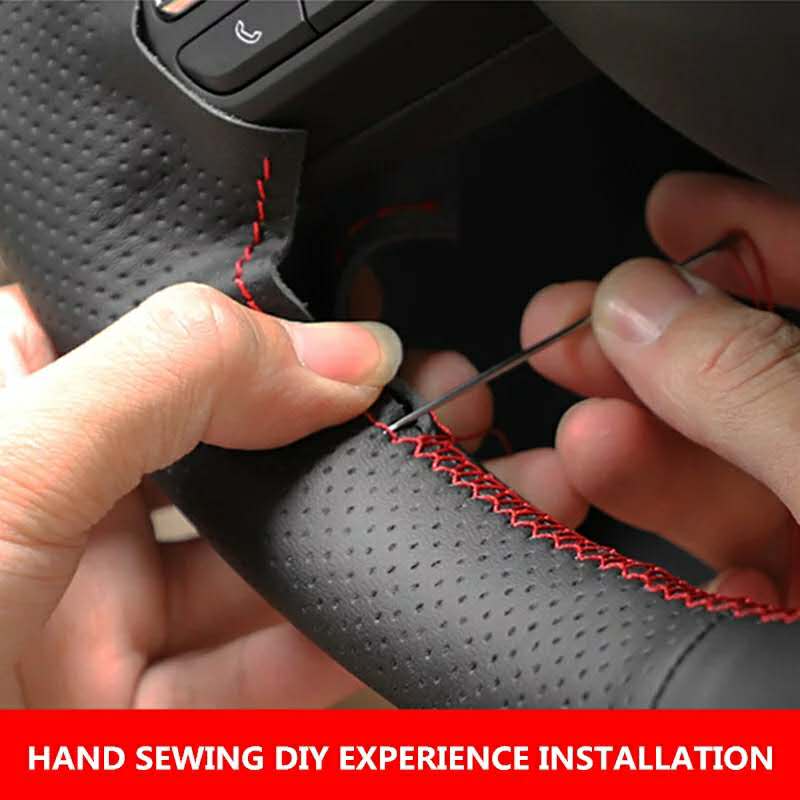 Honda Vezel Carbon Fiber Steering Leather Cover