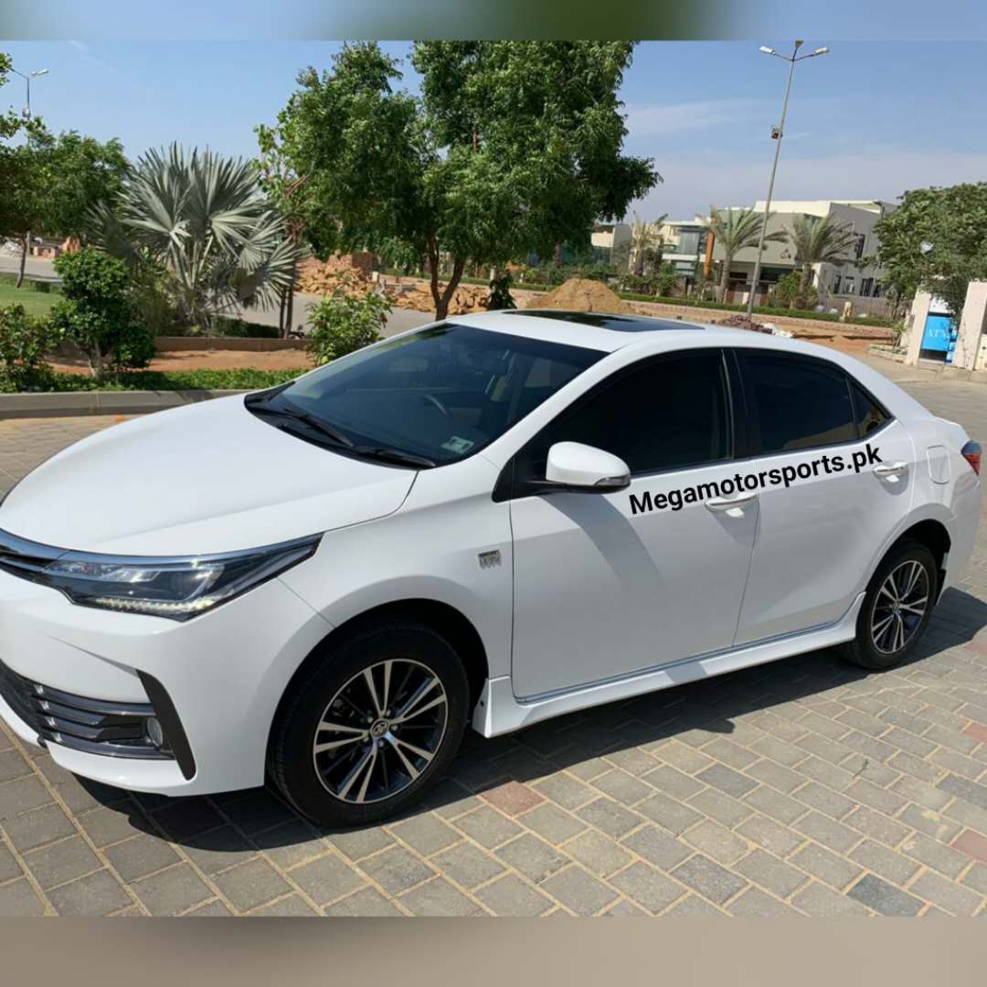 Toyota Corolla OEM 50% Tinted Window Glass - Originally Black Glass