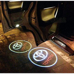 Toyota Door Logo Welcome Light 2 Pieces Set