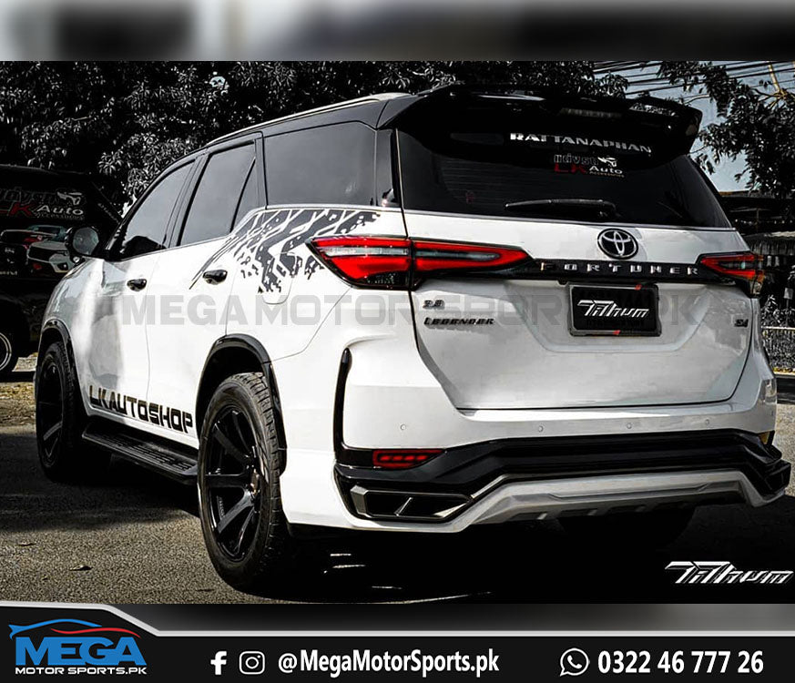Toyota Fortuner Legender Tithum Style Body Kit For 2016 - 2021