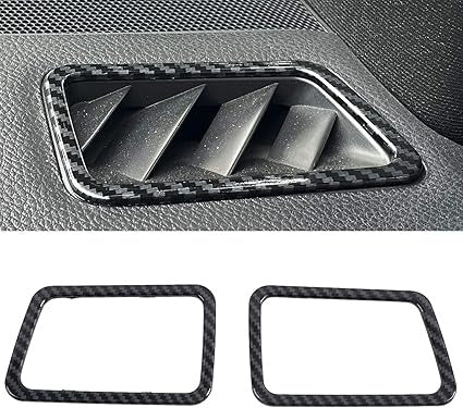 MG ZS Carbon Fiber AC Vents Trims For 2020 2021